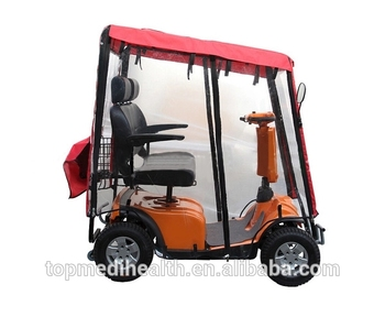 Double-Seat Mobility Scooter for Two Handicapped Mobility Scooter Electric Scooter
